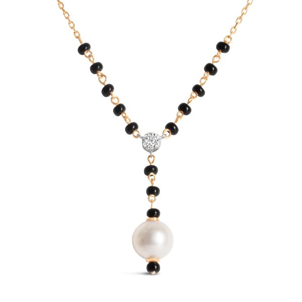 Shashi Diamond & Pearl Mangalsutra