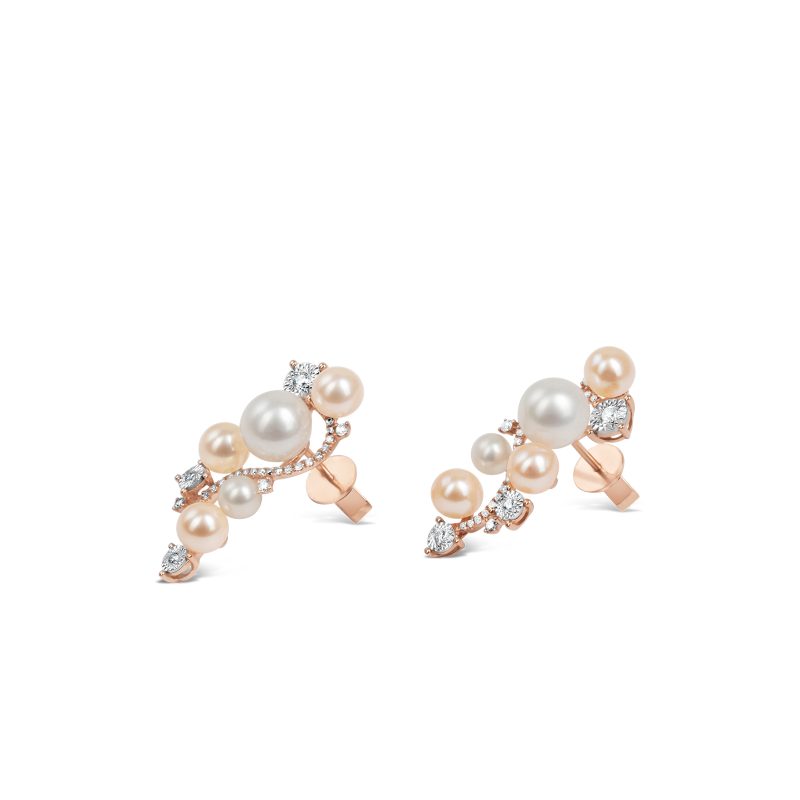 Waterfall Pearl Earrings