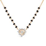 Luminous Diamond Heart Mangalsutra