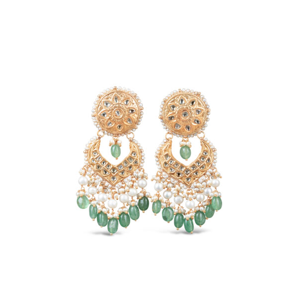 Afrin Polki Chandbalis