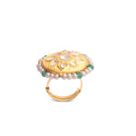 Afrin Polki Ring