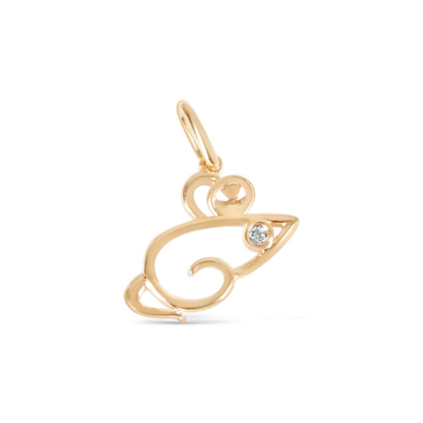 Lunar  Zodiac Pendant - Rat