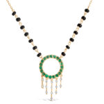 Mohini Emerald & Diamond Mangalsutra