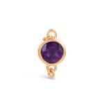 Mini Birthstone - Amethyst (February)