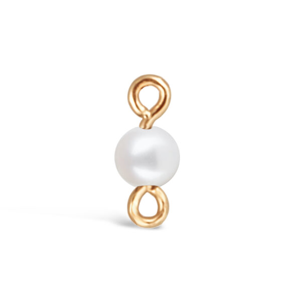 Mini Birthstone - Pearl (June)