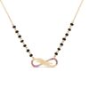 Ananta Infinity Pink Sapphire Mangalsutra