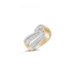 Wave Diamond Ring