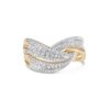 Wave Diamond Ring