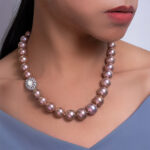 Anna Edison Pearl Necklace/ Moonstone