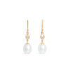 Emi Pearl & Diamond Earring Danglers
