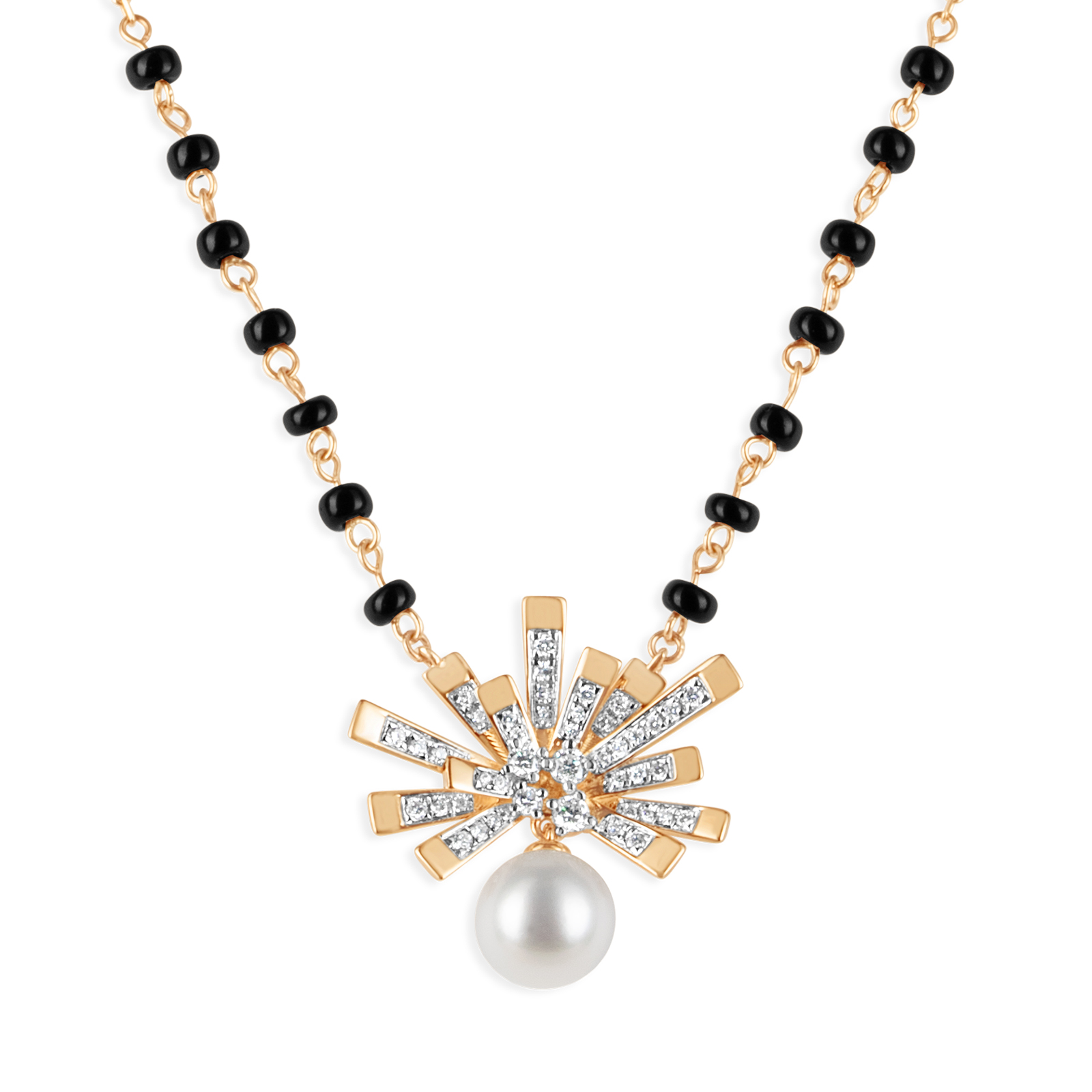 Makhmali Phool Mangalsutra