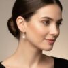 Emi Pearl & Diamond Earring Danglers