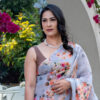 Emily Oval Pearl Necklace (Full white)