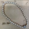 Anna Premium White Pearl Necklace/ Moonstone/ 10-11 mm