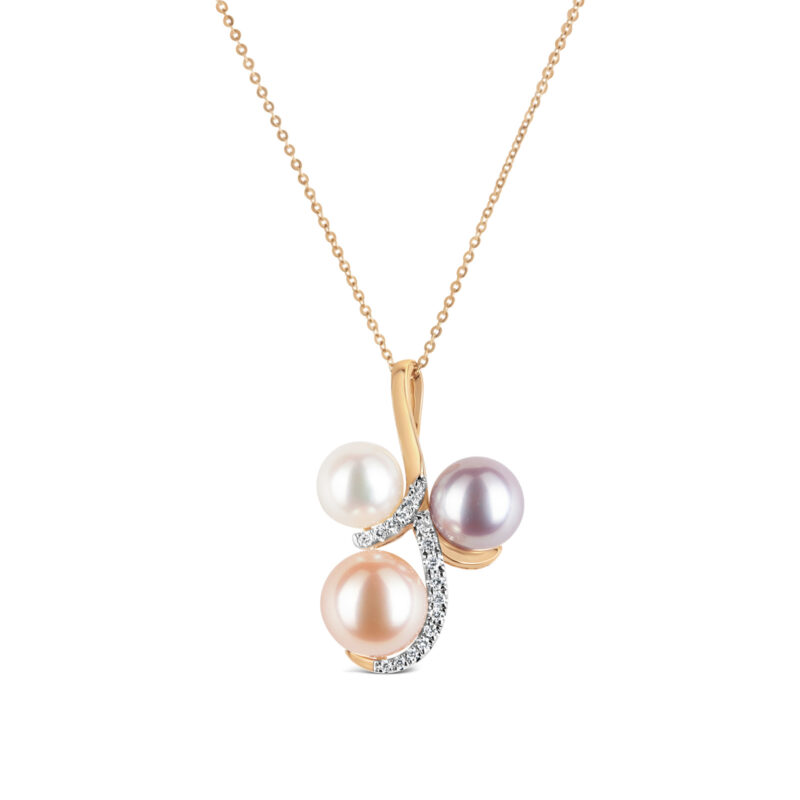 Zoya Pearl and Diamond Pendant